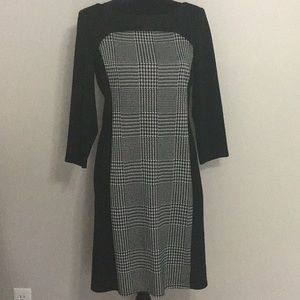 Houndstooth “Evan-Picone” Dress - Size 8